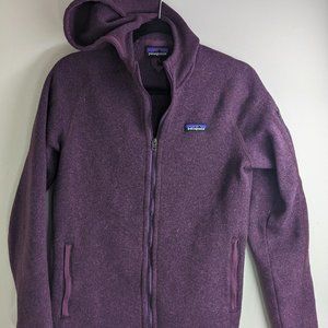 Patagonia fitted hoodie zipper jacket Size M